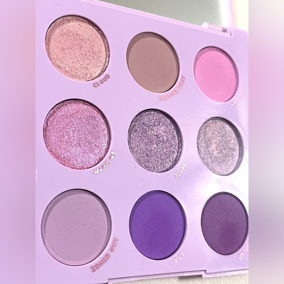 ColourPop Lilac You A Lot 9 Color Palette Purple Pink Shimmer - Picture 8 of 8